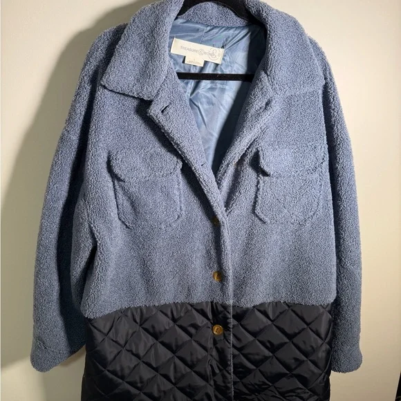 Treasure & Bond Blue Jacket Size L - Picture 2 of 7